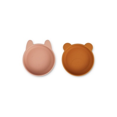 Liewood Bowl em Silicone Vanessa - Pack 2x