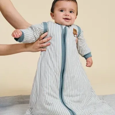MOLIS&CO Saco de Dormir para Bebé Blue Stripes TOG 2.5 MOLIS&CO Saco de Dormir para Bebé Blue Stripes TOG 2.5