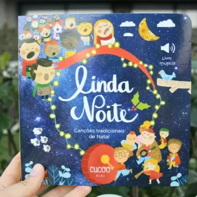 Cucoo Livro Musical Infantil Linda Noite