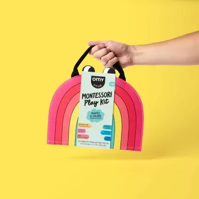 Omy Mala de Atividades Montessori Cores e Formas