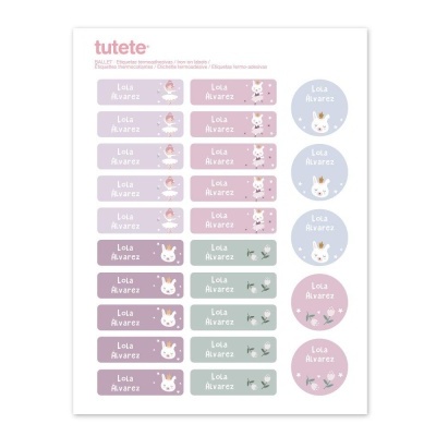 Tutete Etiquetas Térmicas para Roupa