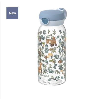 Little Dutch Garrafa Flip Cap 600ml Forest Friends