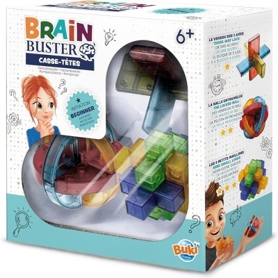 Buki Jogo Brain Buster Desafios de Lógica