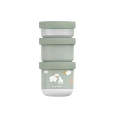 Little Dutch Snackbox 3 Peças Mepal Mio Little Farm
