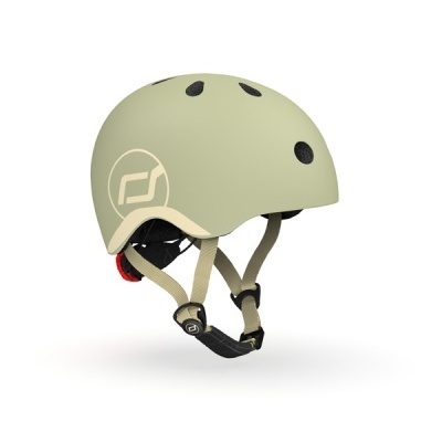 Scoot & Ride Capacete Azeitona XXS
