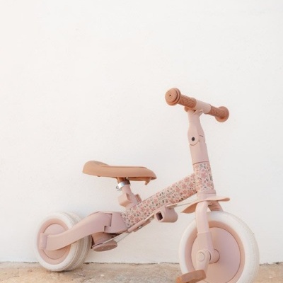 Triciclo Fairy Floral - Little Dutch - Pink ( 4-Em-1)
