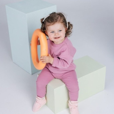 Zás Trás Sapatinhos Antiderrapantes Bebé Cotton Candy