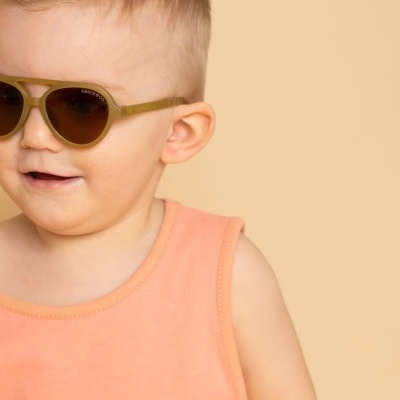 Grech&CO Óculos de Sol  Aviador Polarizados Baby 0-2  anos