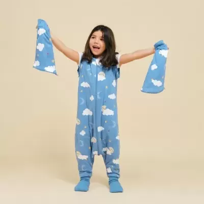 MOLIS&CO Saco de Dormir com Pernas e Mangas Good Night TOG 1