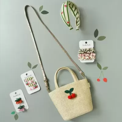 Rockahula Saco em Corda Cerejas