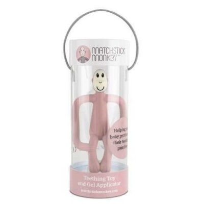 Matchstick Monkey Mordedor Macaco Dusty Pink