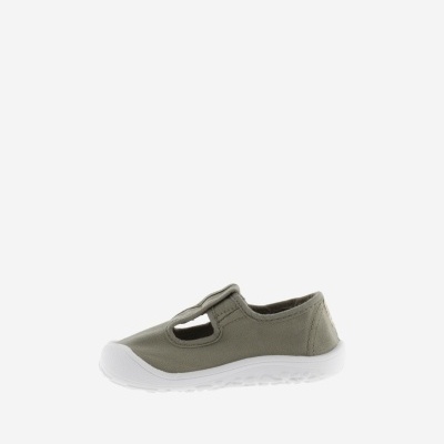 Victoria Shoes Sandália Barefoot Bosco Lona Aloé Victoria Shoes Sandália Barefoot Bosco Lona Aloé