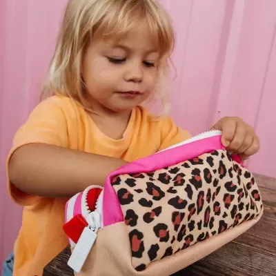 Hello Hossy Estojo Porta-Lápis Leopard