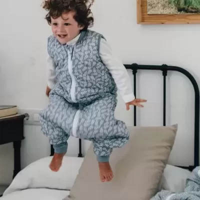 MOLIS&CO Saco de Dormir com Pernas Blue Garden TOG 2.5 MOLIS&CO Saco de Dormir com Pernas Blue Garden TOG 2.5