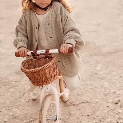 BANWOOD Bicicleta de Equilíbrio First Go 12" Rosa