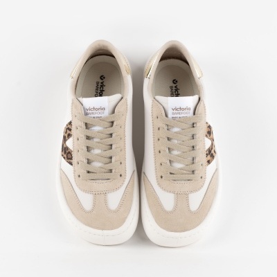 Victoria Shoes Sapatilhas Barefoot Olmo Pele Leopardo