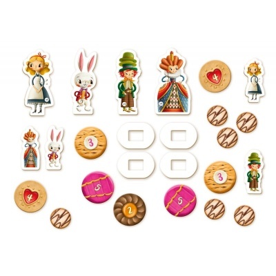 Jogos de Tabuleiro Contos Infantis Alice No País das Maravilhas