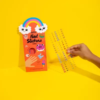 OMY Stickers Para Unhas Kawai