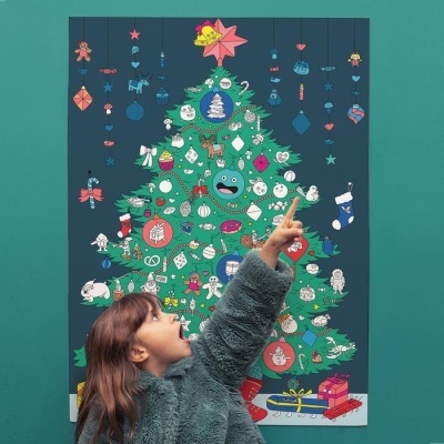 OMY Poster Gigante Autocolantes Árvore De Natal