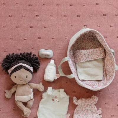 Little Dutch Boneca Bebé Evi Com Alcofa