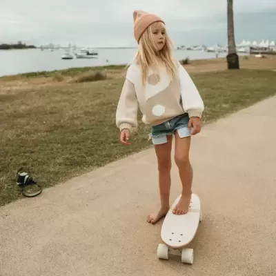 Banwood Skateboard Cream