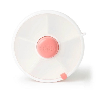 Göbe Lunchbox Snack Spinner Rosa Coral