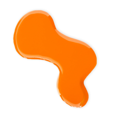 Inuwet Verniz à Base de Água Laranja Neon Aroma Manga