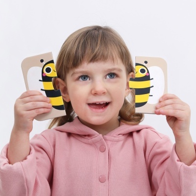 Banana Panda Puzzle On-The-Go Animais + 18 Meses Banana Panda Puzzle On-The-Go Animais + 18 Meses