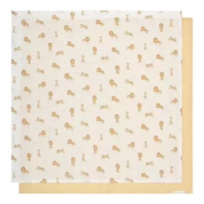 Little Dutch Conjunto 2 Fraldas de Musselina Safari Leo 70x70 cm Little Dutch Conjunto 2 Fraldas de Musselina Safari Leo 70x70 cm