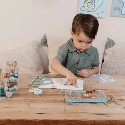 Little Dutch Kit de Atividades com Estojo - Forest Friends