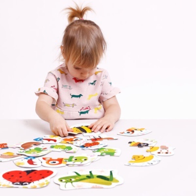 Banana Panda Puzzle Progressivo Criaturas Minúsculas + 2 Anos