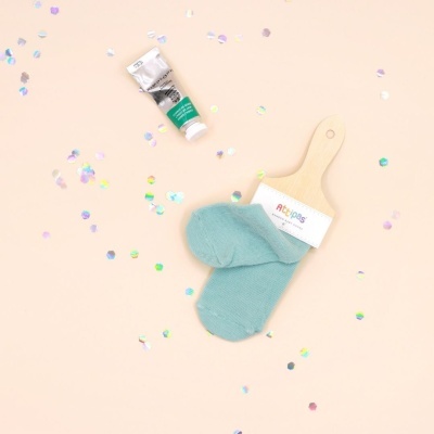 Attipas Meias Rainbow Aqua