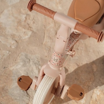 Triciclo Fairy Floral - Little Dutch - Pink ( 4-Em-1)