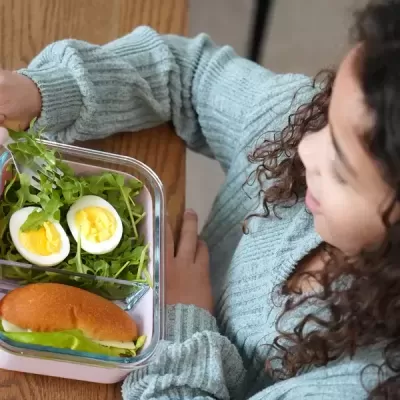 Melii Lancheira Bento Box de Vidro com Capa de Silicone Rosa