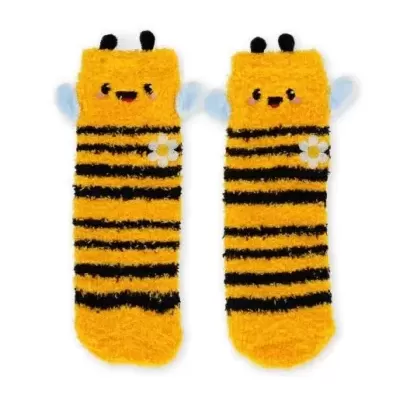 Legami Meias Polares Antiderrapantes Kids Abelha