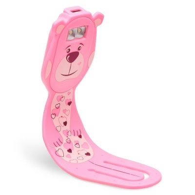 Lanterna de Leitura Recarregável Flexilight Urso Rosa