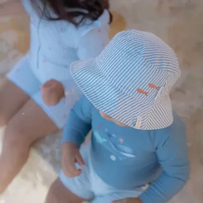 Little Dutch Chapéu de Sol Reversível Sea Life