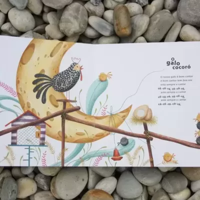 Cucoo Livro Musical Infantil Giroflé