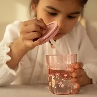 Little Dutch Copo De Criança Mio 250Ml Com Palhinha Fairy Garden