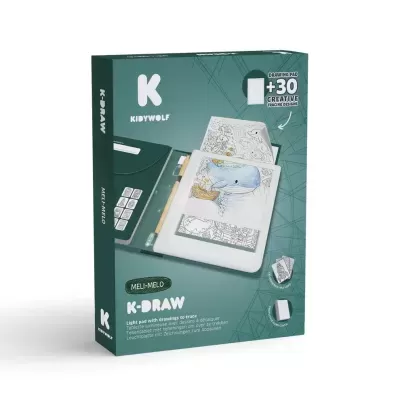 Kidywolf Kidydraw Pad Com Luz +8 Anos