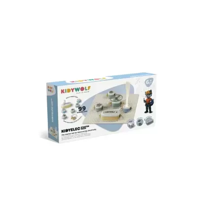 Kidywolf  Kidyelec Starter Kit Jogo Educativo de Eletricidade