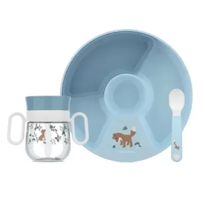 Little Dutch Conjunto de Refeição de Bebé Mio - Forest Friends