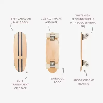 Banwood Skateboard Navy