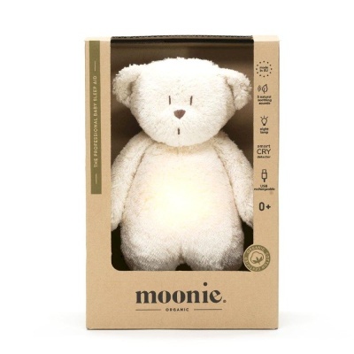 Moonie Urso Polar Natur Luz e Som Relaxante
