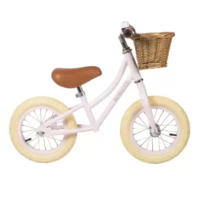 BANWOOD Bicicleta de Equilíbrio First Go 12" Rosa