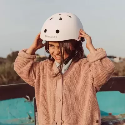 BANWOOD Capacete Infantil Matte Pink BANWOOD Capacete Infantil Matte Pink