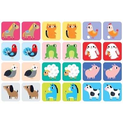 Banana Panda Grande Jogo da Memória Animais Da Quinta Banana Panda Grande Jogo da Memória Animais Da Quinta
