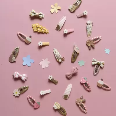 Rockahula Ganchos em Tecido Coelhinhos