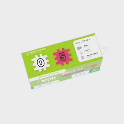 Marioinex Mini Waffle EDU Cubos Matemáticos