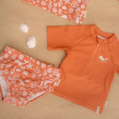 Little Dutch T-shirt de Banho Sea Life Coral